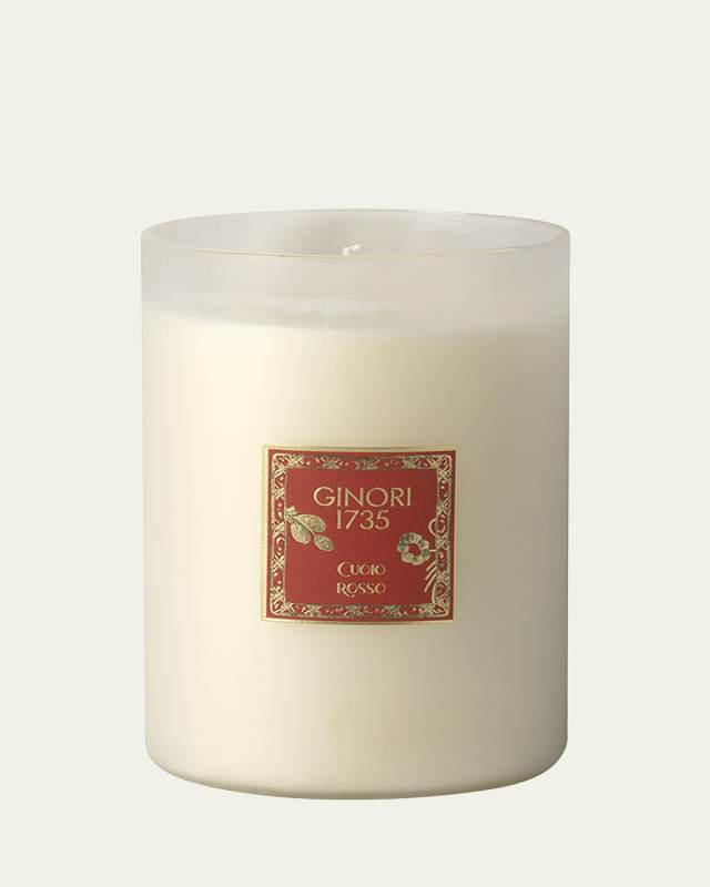 Cuoio Rosso Scented Candle Refill for Candleholder Vase, 39 oz.